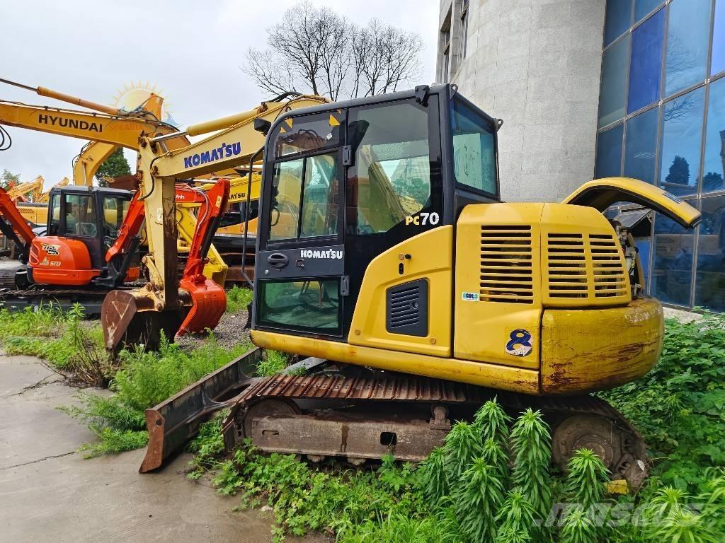 Komatsu PC 70-8 Pásová rýpadla