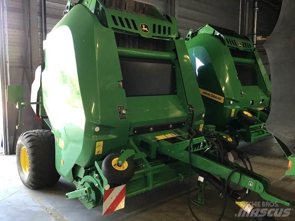 John Deere V461M Lis na válcové balíky