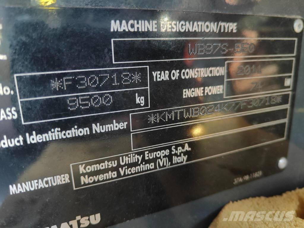 Komatsu WB97S-5E0 Rýpadlo-nakladače
