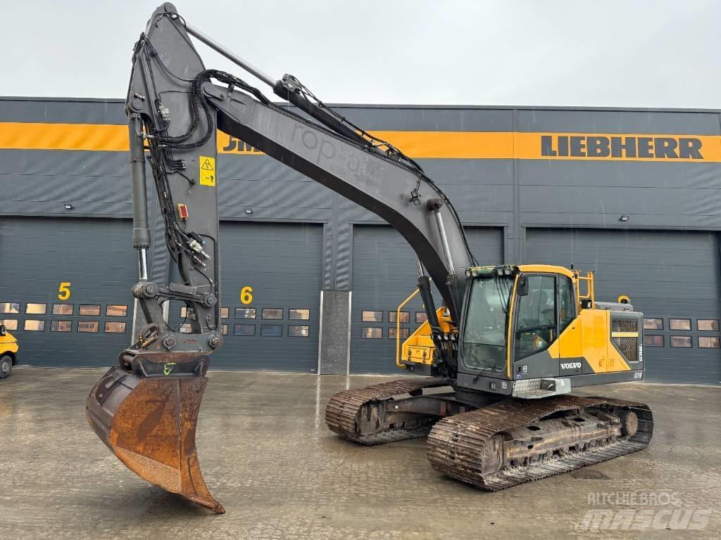 Volvo EC 250 EL Pásová rýpadla