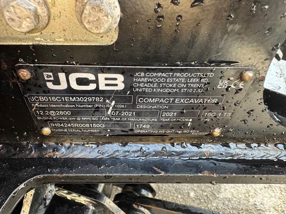 JCB 16C-1 Mini rýpadla < 7t