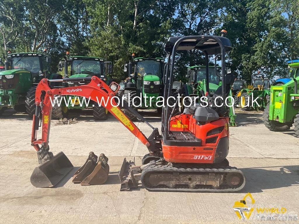Kubota U 17-3 Mini rýpadla < 7t