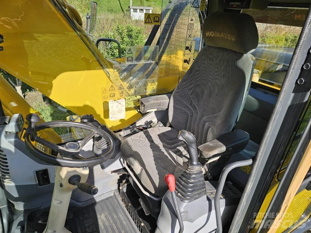 Komatsu PW 180-7 Kolová rýpadla