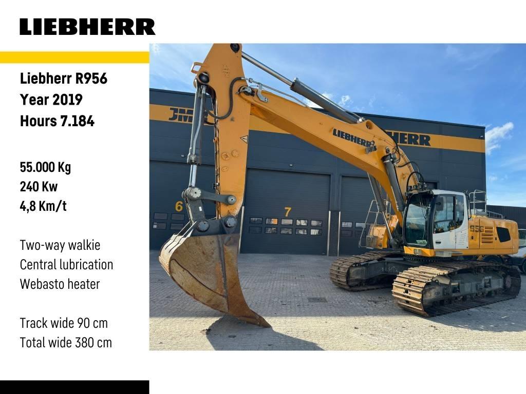 Liebherr R 956 LC Pásová rýpadla