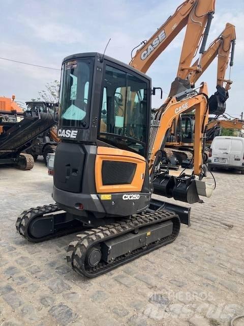 CASE CX 25 D Mini rýpadla < 7t