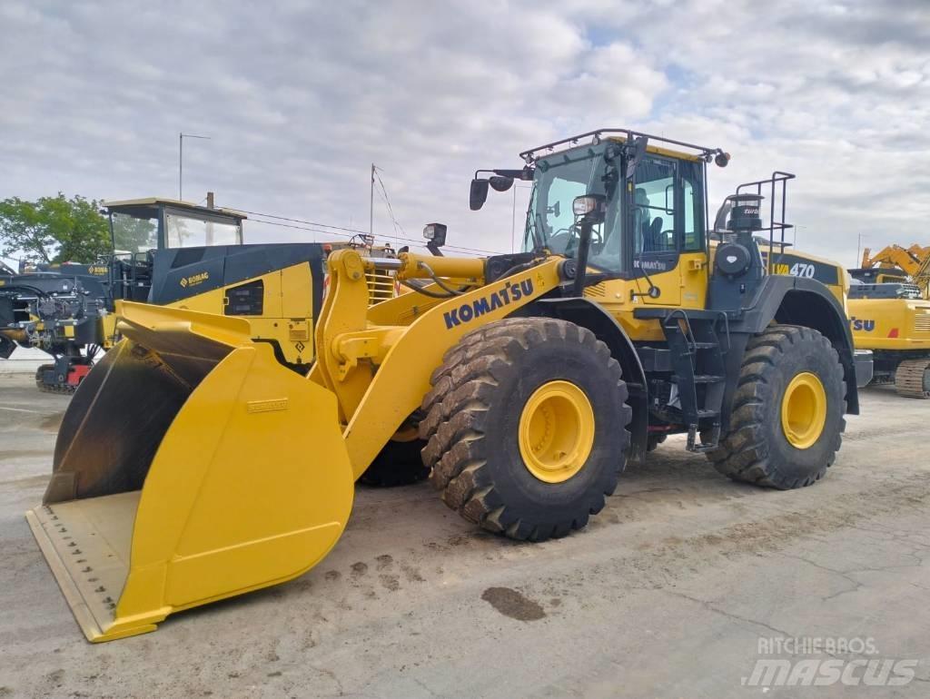 Komatsu WA 470-8EO Kolové nakladače