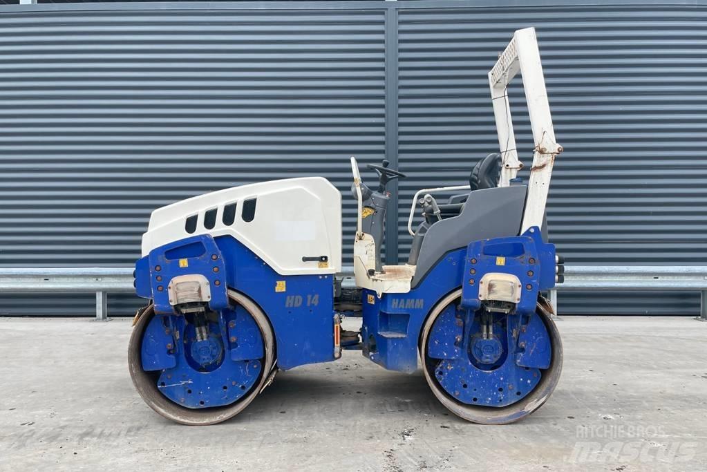 Hamm HD 14 VV Tandemové válce