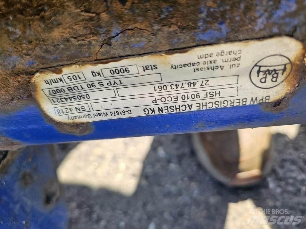 BPW HSF 9010 ECO-P Nápravy