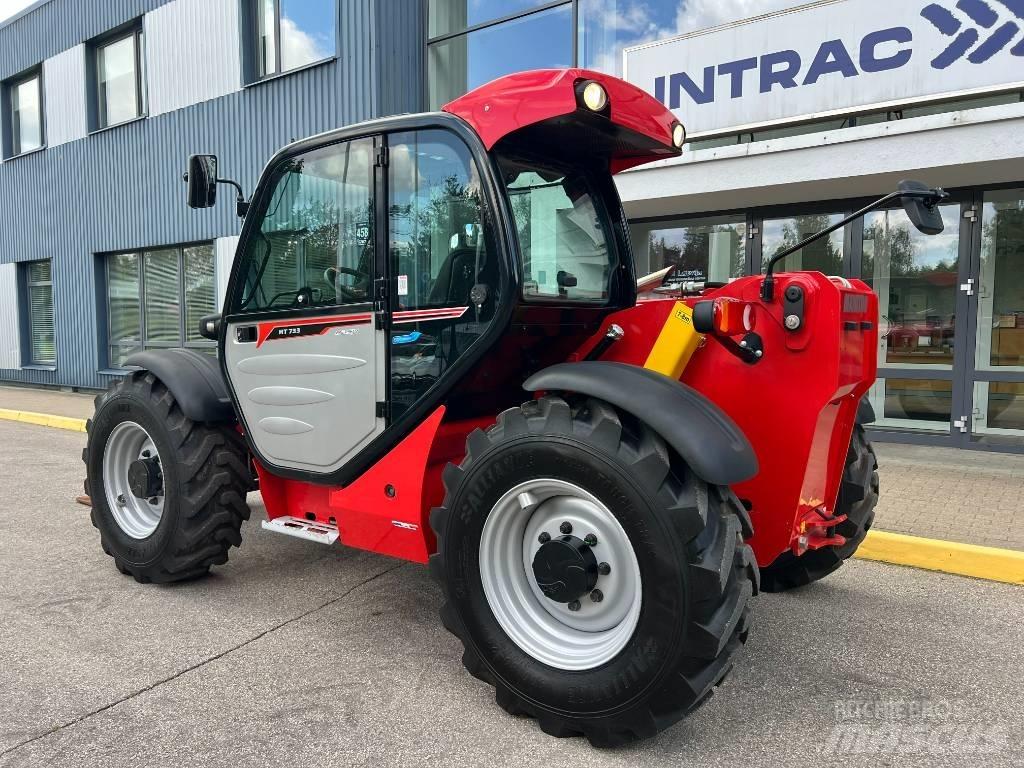 Manitou MT 733 Easy Teleskopické kolové nakladače