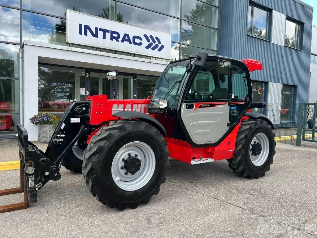 Manitou MT 733 Easy Teleskopické kolové nakladače