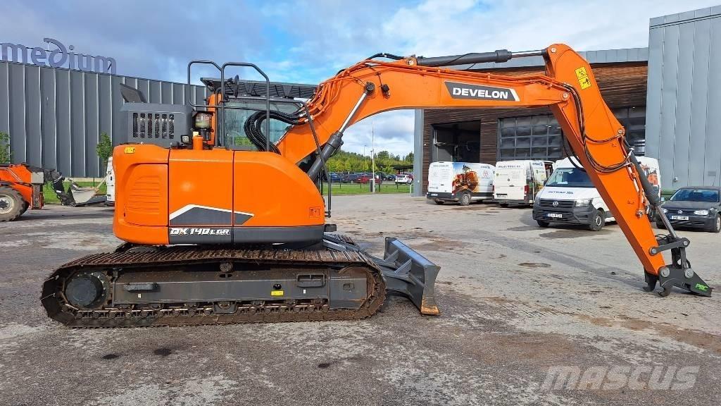 Doosan DX140LCR-7 Pásová rýpadla