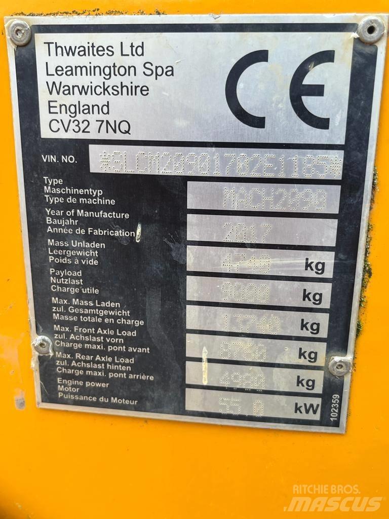 Thwaites 9T Vyklápěcí dempry