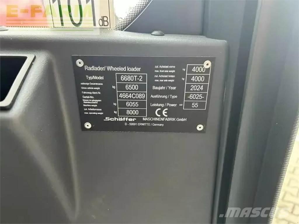 Schäffer 6680 t-2 Mini rýpadla < 7t