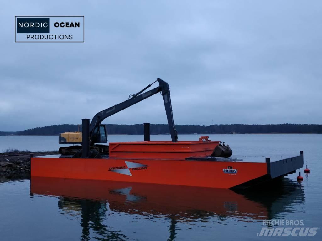  Nop Dredgers Pracovní lodě, bárky a pontony