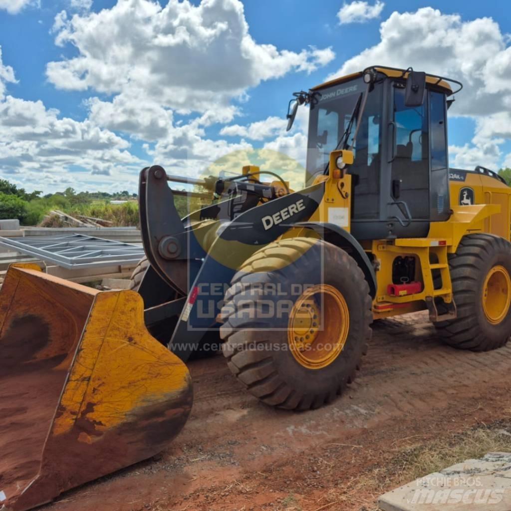 John Deere 524 K - II Kolové nakladače