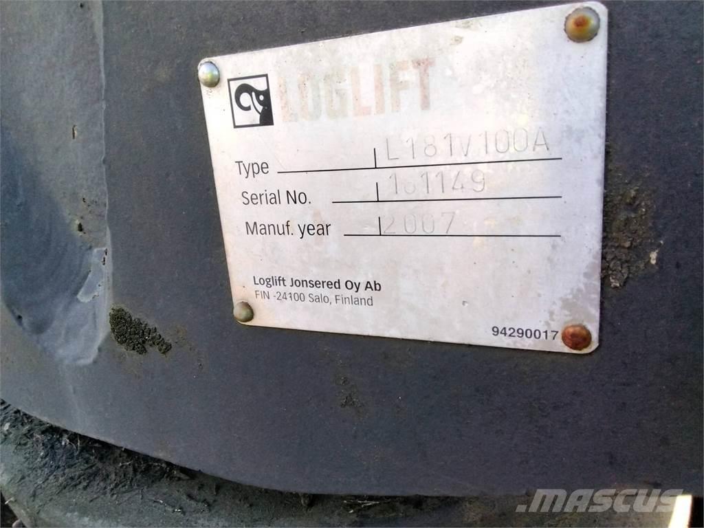Loglift L181V Těžební jeřáby