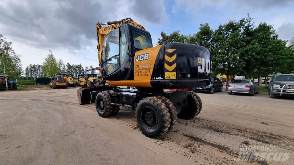 JCB 145W Kolová rýpadla