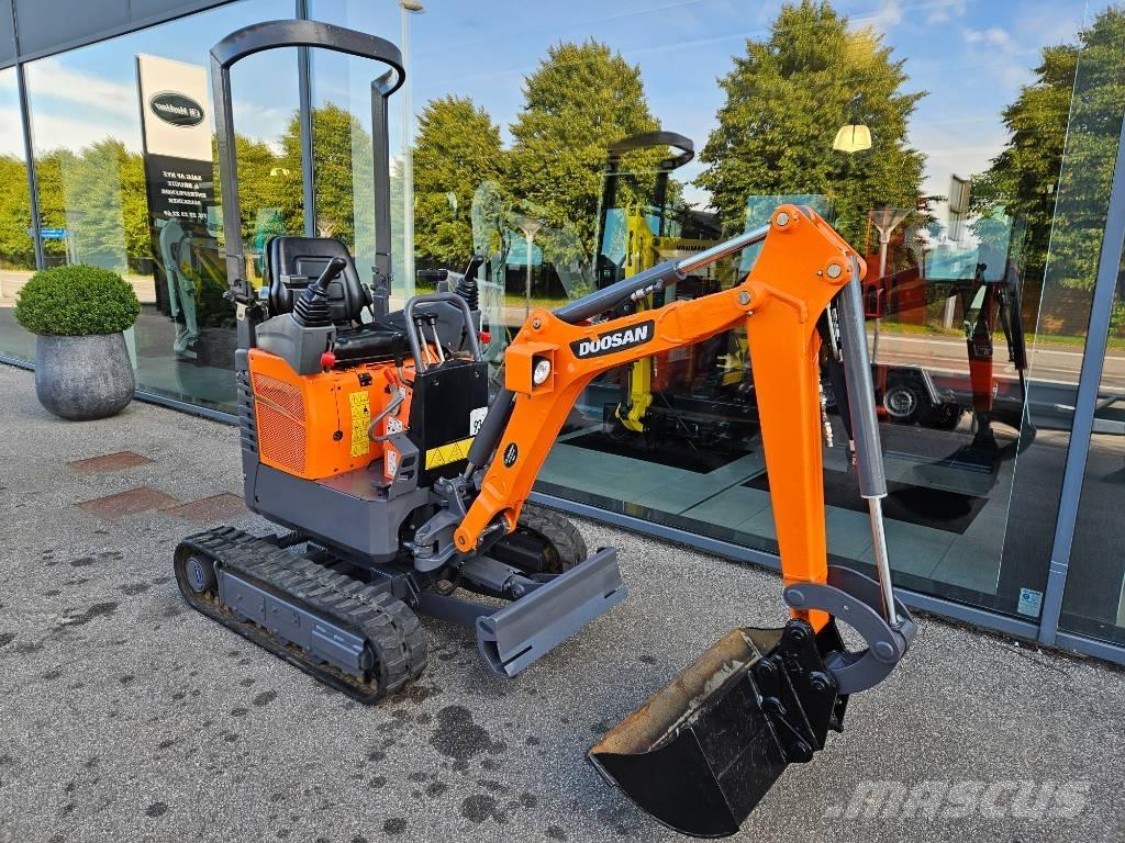 Doosan DX 10 Z Mini rýpadla < 7t