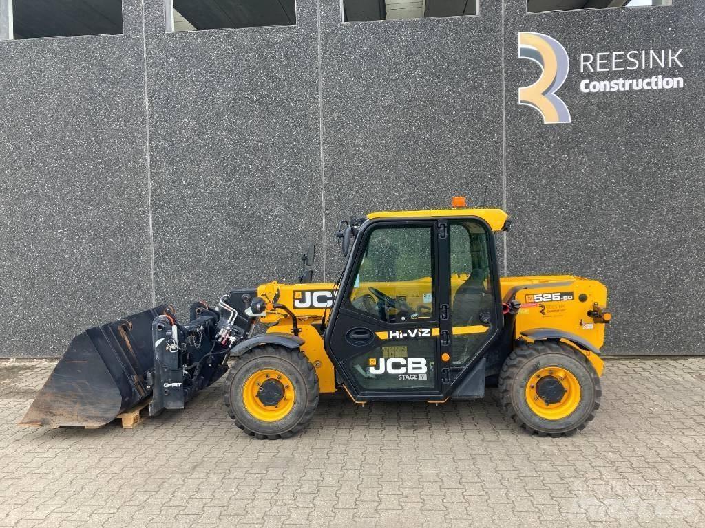 JCB 525-60 Teleskopické manipulátory