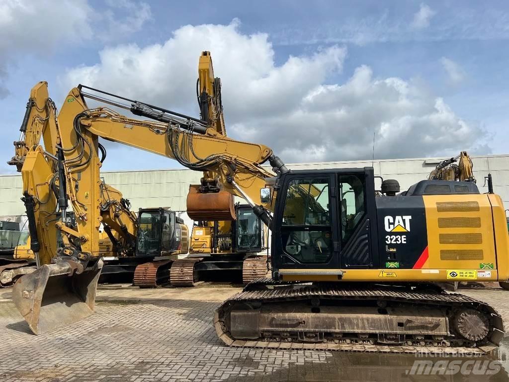 CAT 323E Pásová rýpadla