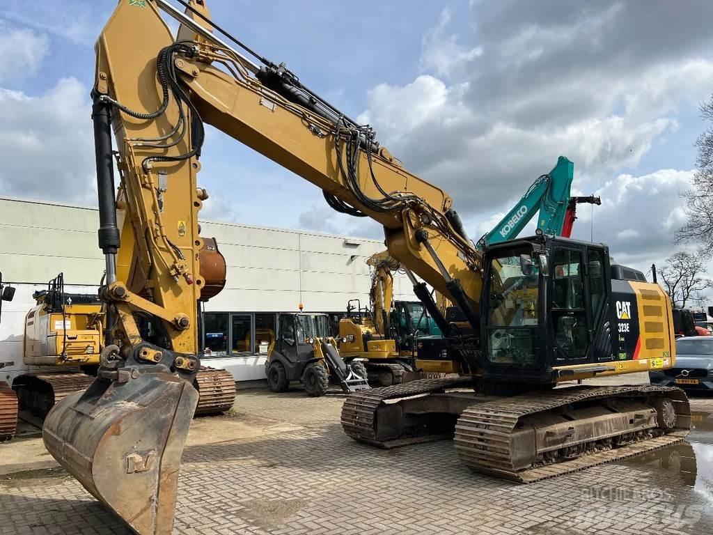 CAT 323E Pásová rýpadla