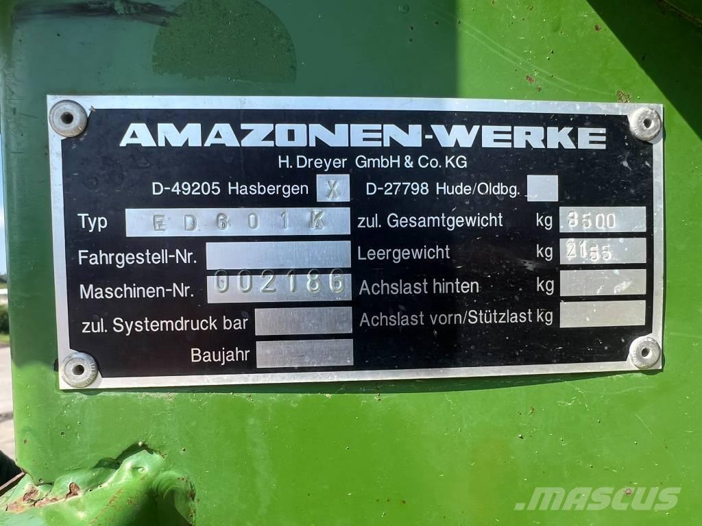 Amazone ED 601 K Mechanické secí stroje
