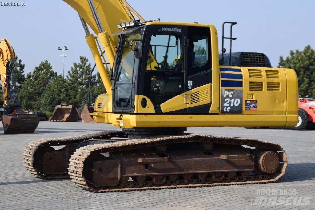 Komatsu PC 210 LC-10 Pásová rýpadla