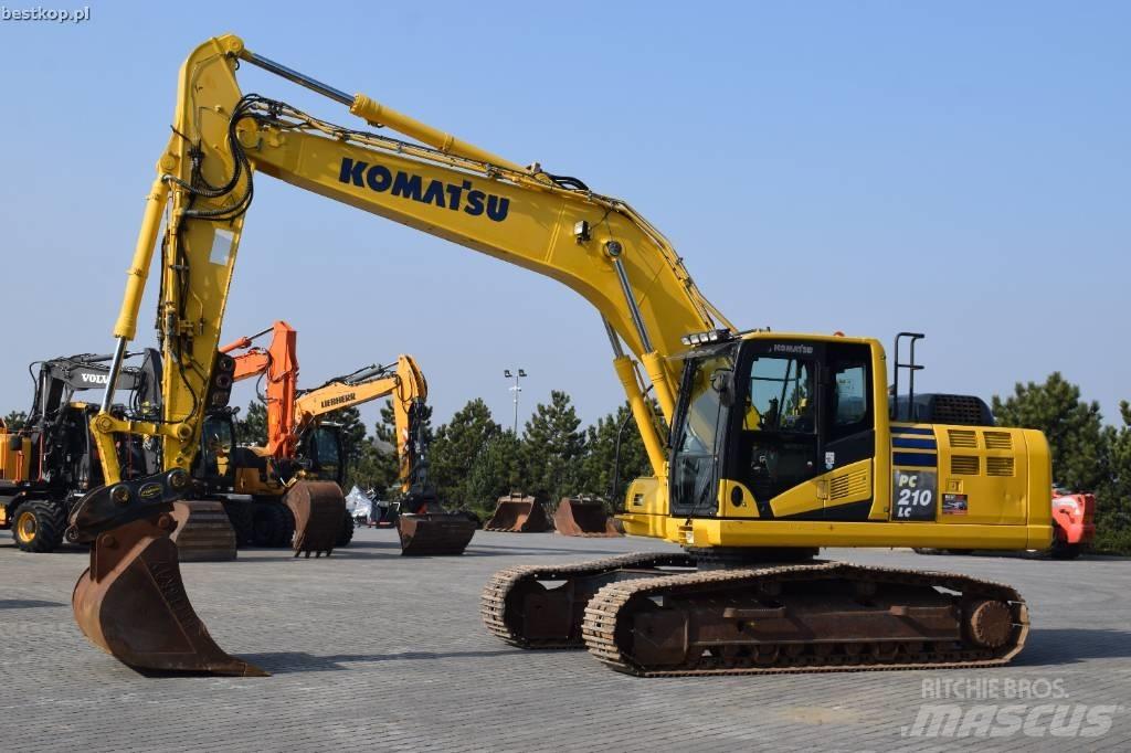 Komatsu PC 210 LC-10 Pásová rýpadla