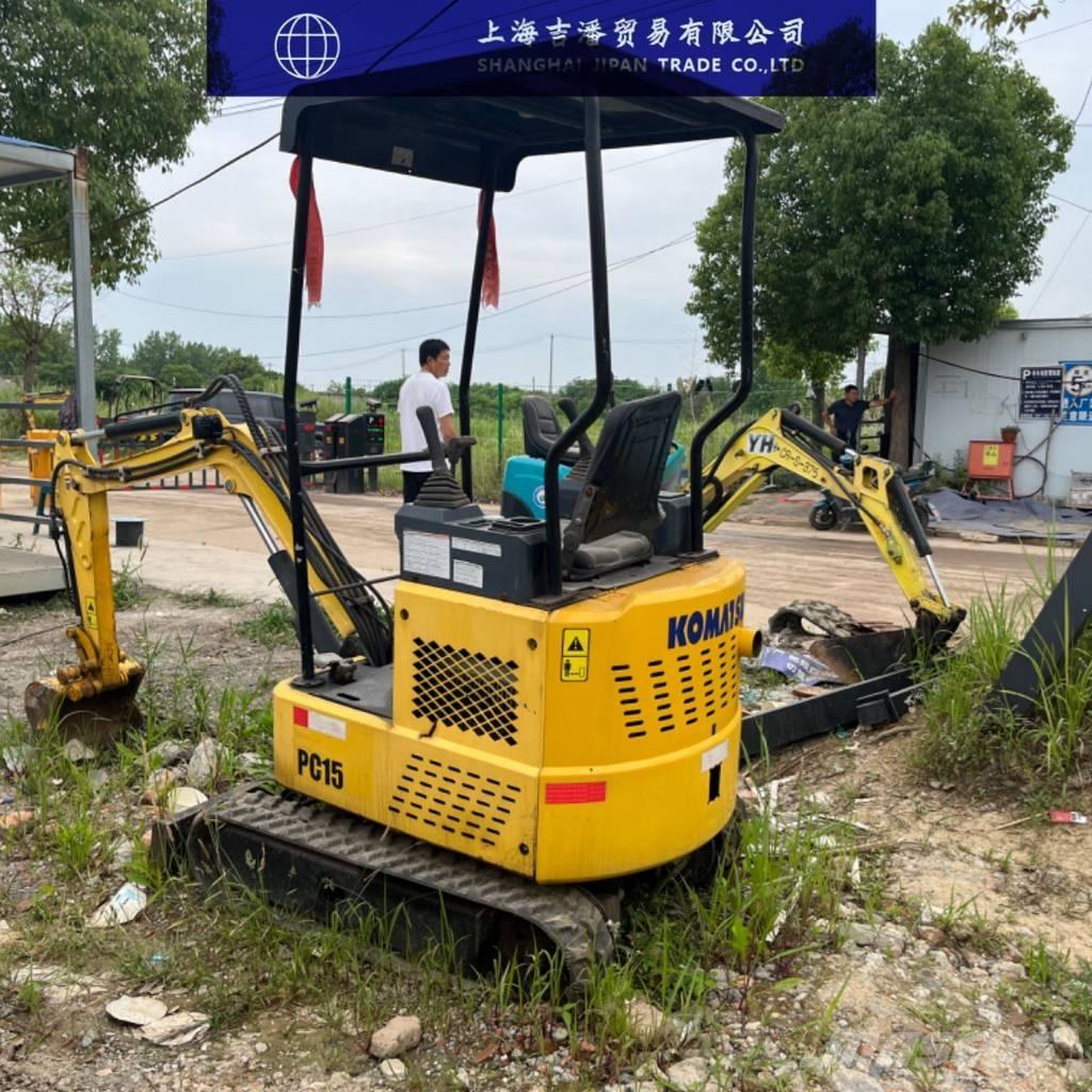Komatsu PC 15 Pásová rýpadla