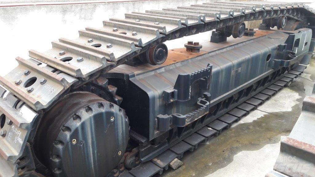 Hitachi ZX500LC-3 Podvozky a zavěšení kol