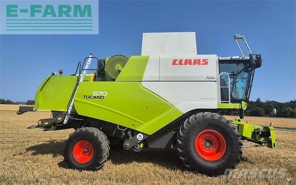 CLAAS tucano 570 Sklízecí mlátičky
