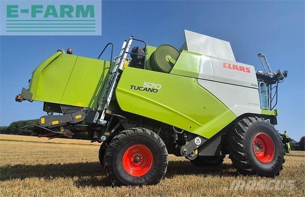 CLAAS tucano 570 Sklízecí mlátičky