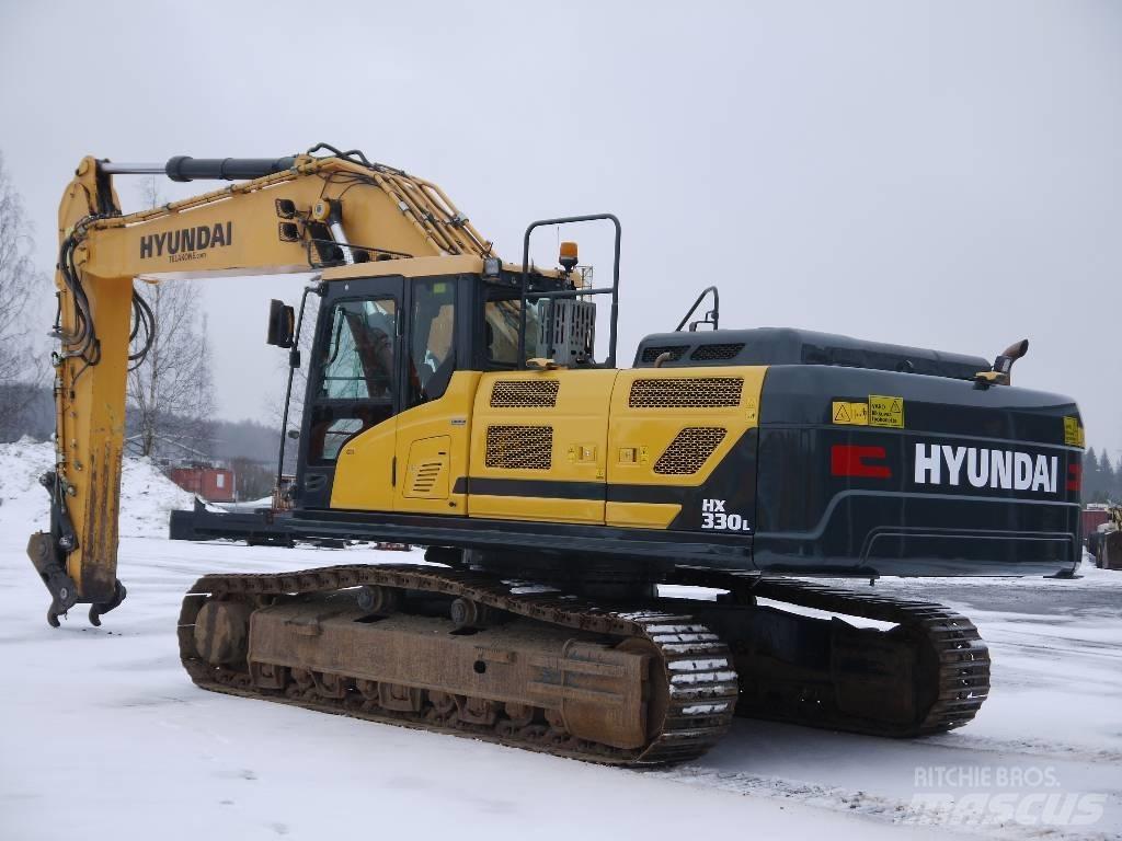 Hyundai HX 330 L Pásová rýpadla