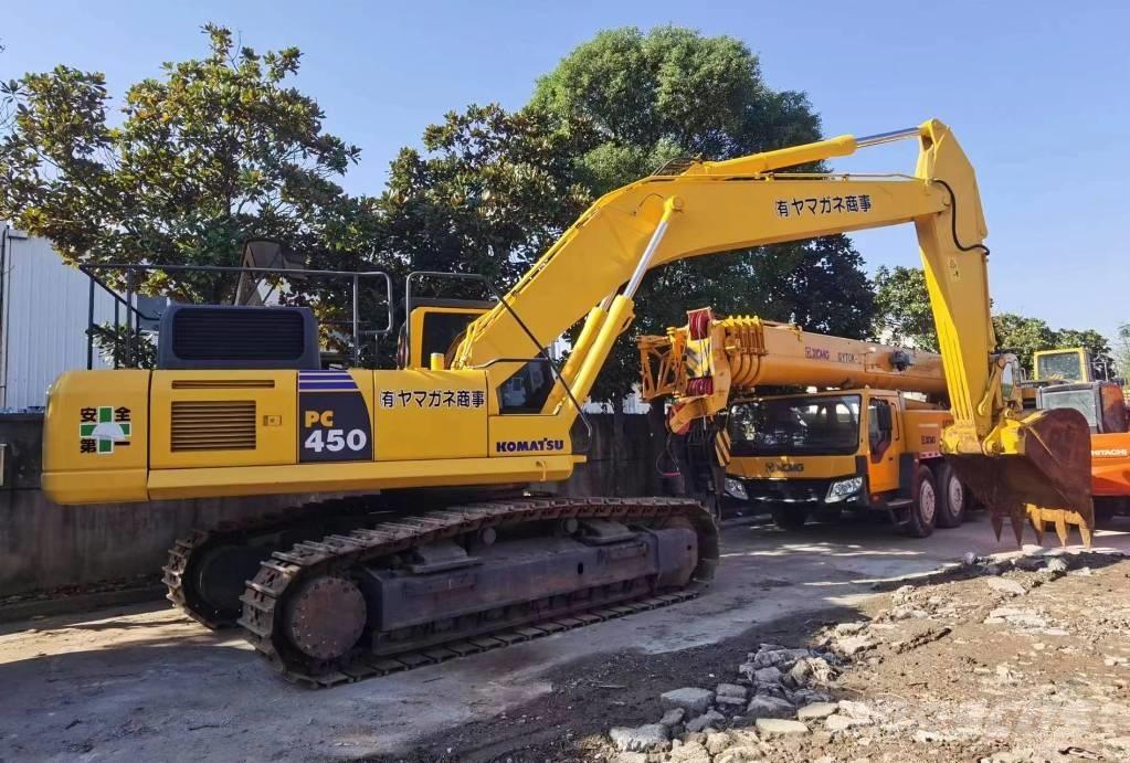 Komatsu PC 450-8 Pásová rýpadla