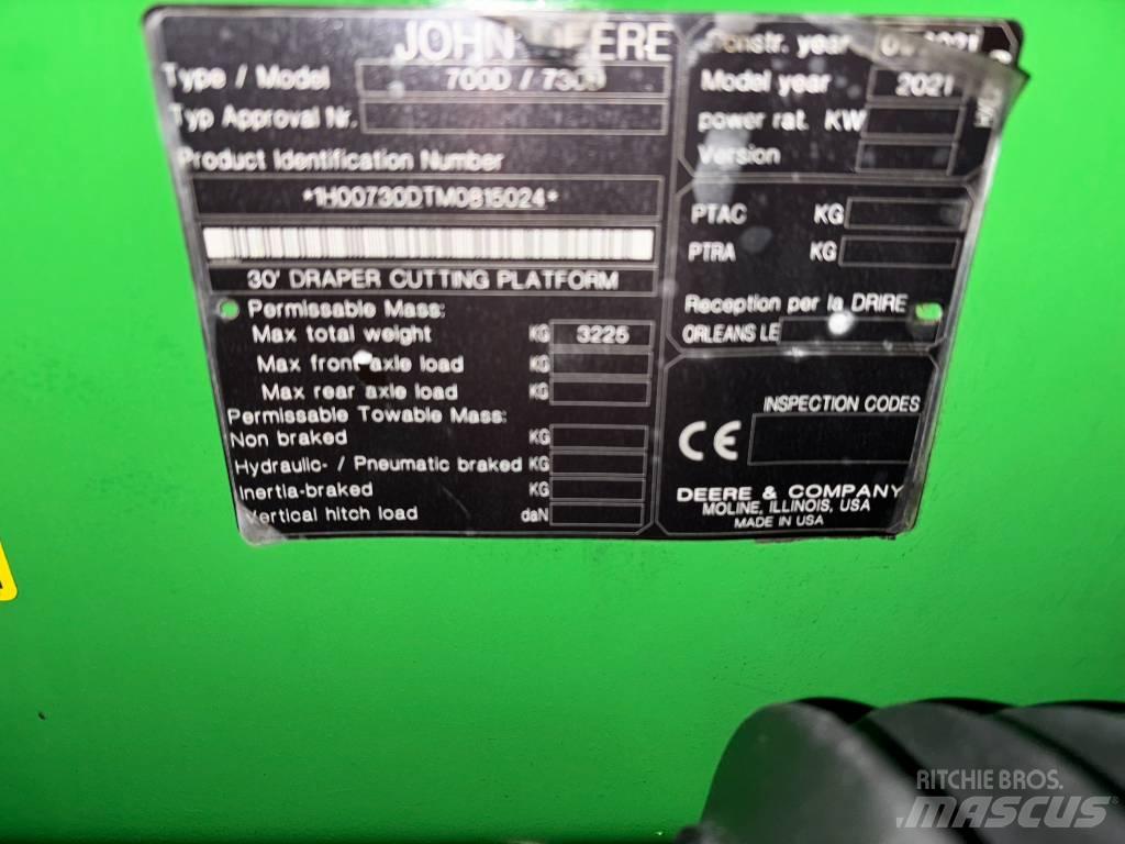 John Deere T670I 4WD Sklízecí mlátičky