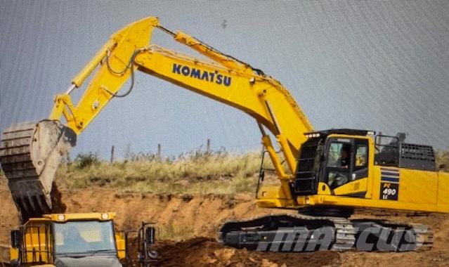 Komatsu PC 490 LC 11 Pásová rýpadla