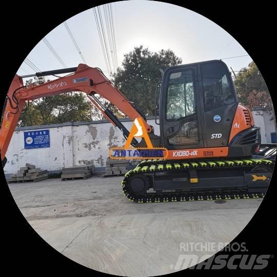 Kubota KX 080-4 Midi rýpadla 7t - 12t