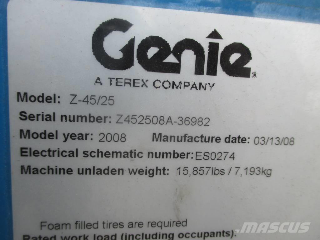Genie Z 45/25 J DC Kloubové plošiny