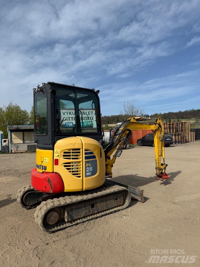 Komatsu PC 26 MR Mini rýpadla < 7t
