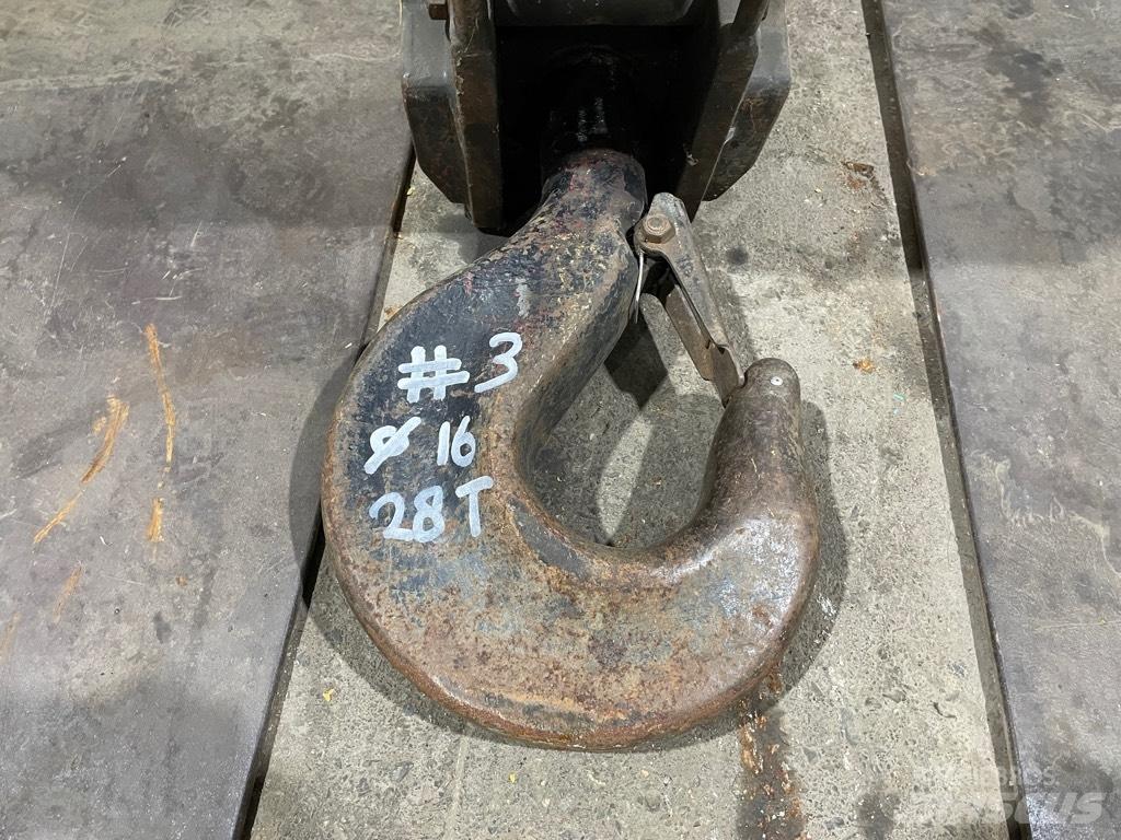Krupp hookblock 28T Součásti a zařízení k jeřábům