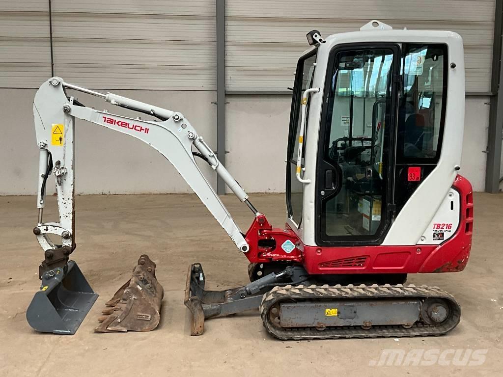 Takeuchi TB 216 Mini rýpadla < 7t