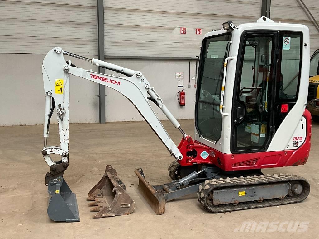 Takeuchi TB 216 Mini rýpadla < 7t