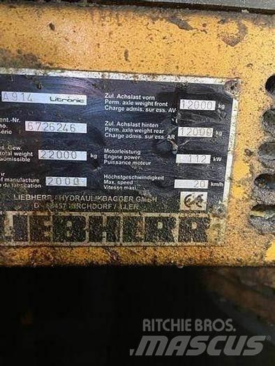Liebherr A914 Speciální bagry