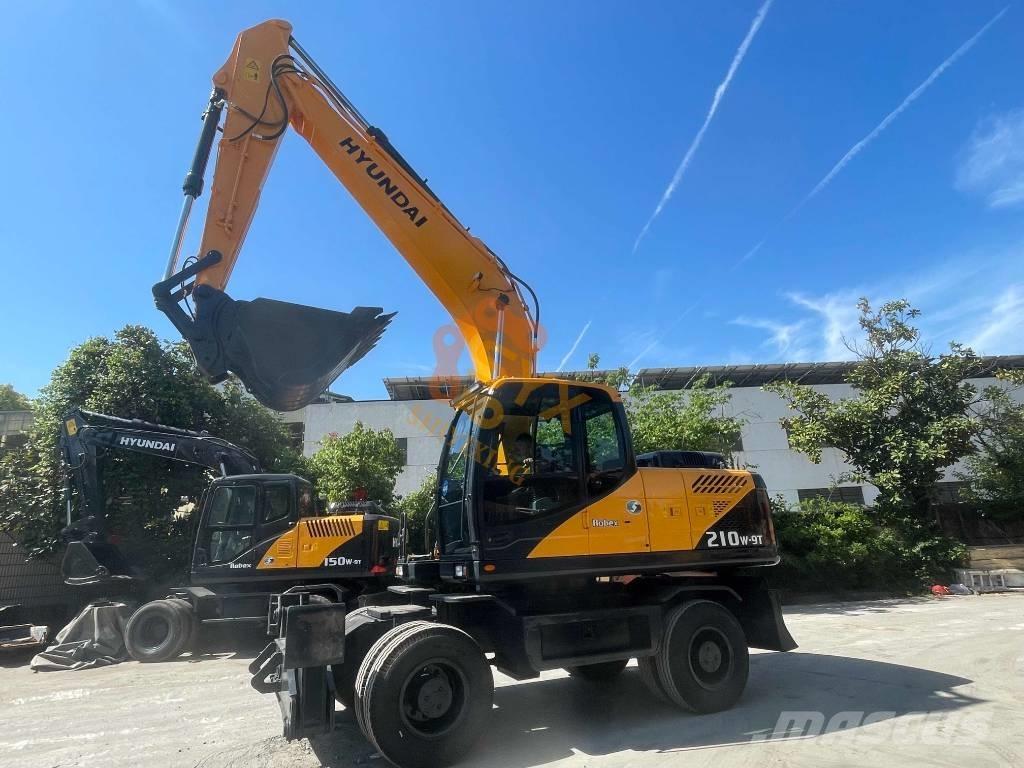 Hyundai R210W Kolová rýpadla