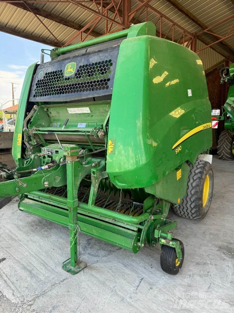 John Deere 990 Lis na válcové balíky