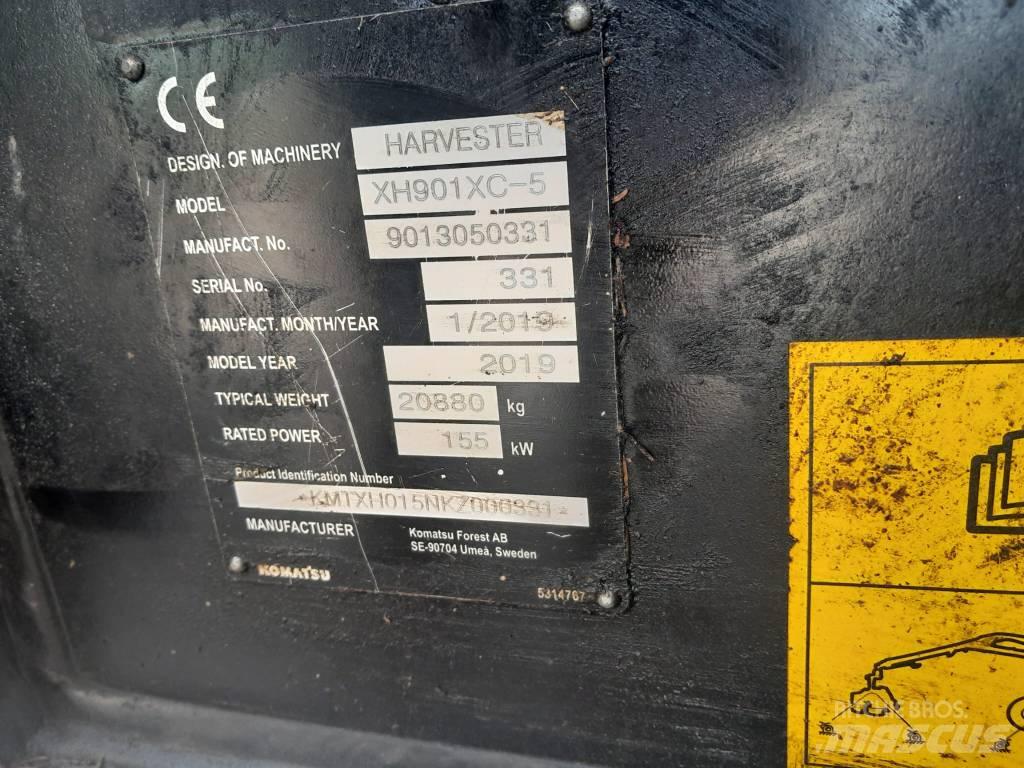 Komatsu 901 XC Harvestory