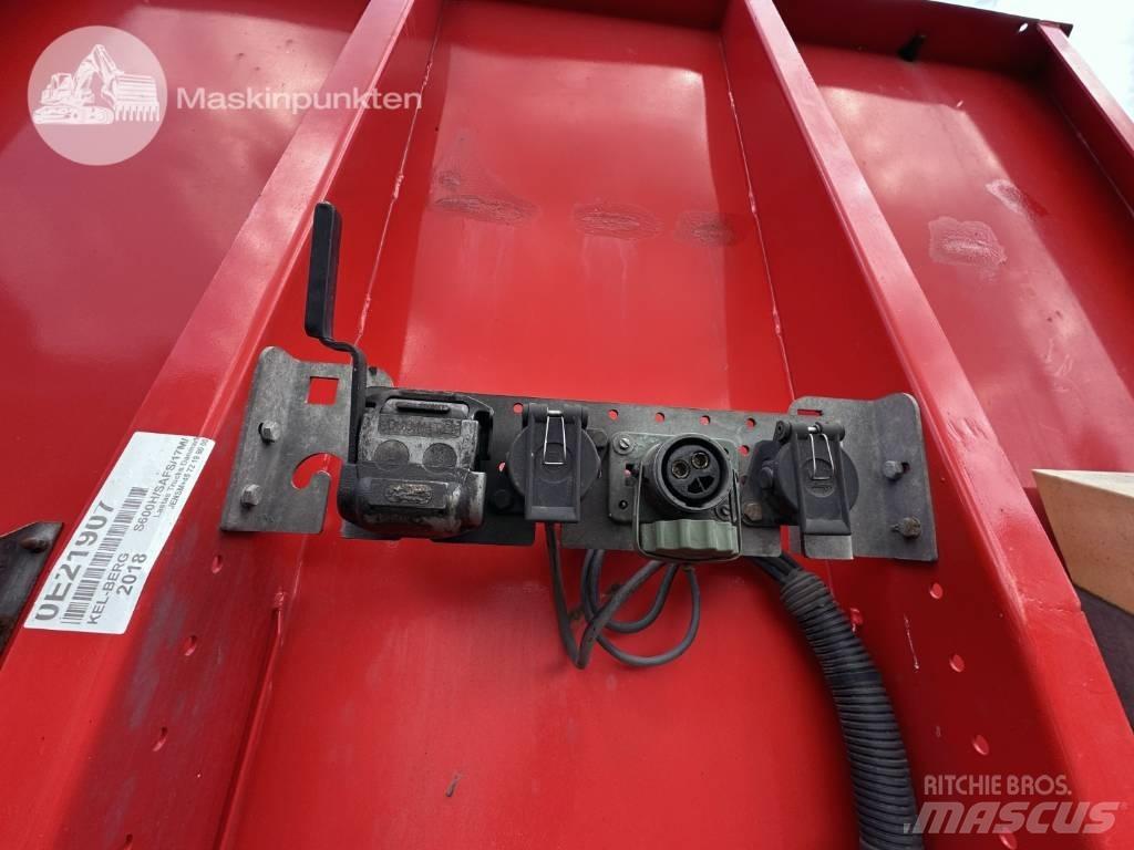 Kel-Berg S 600 H Valníkové návěsy/Návěsy se sklápěcími bočnicemi
