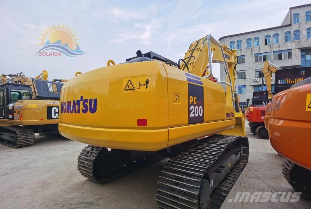 Komatsu PC 200-7 Pásová rýpadla