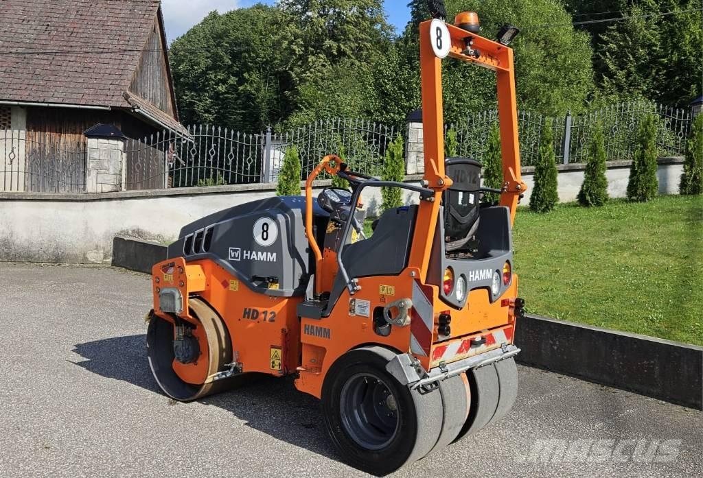 Hamm HD 12 VT Kombinované válce