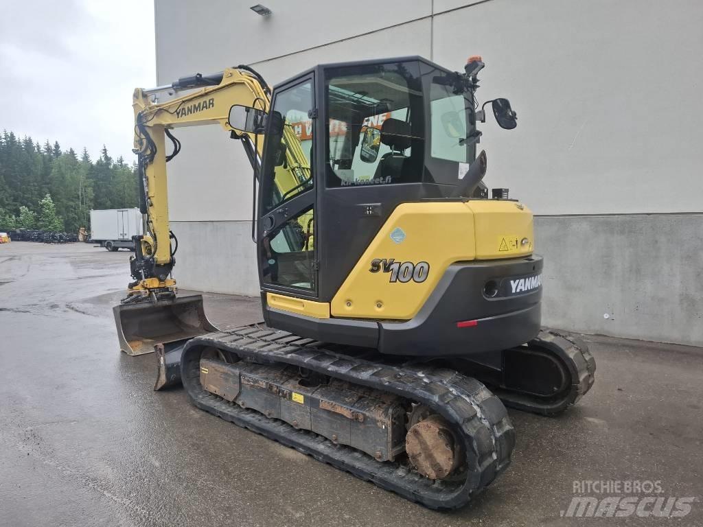 Yanmar SV 100-2A Midi rýpadla 7t - 12t